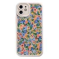 Casimoda iPhone 12 beige case - Floral garden