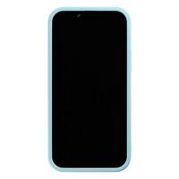 Casimoda iPhone 12 blauwe case - Marble sea
