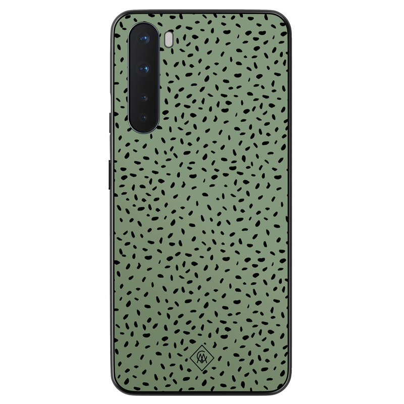Casimoda OnePlus Nord hoesje - Green confetti