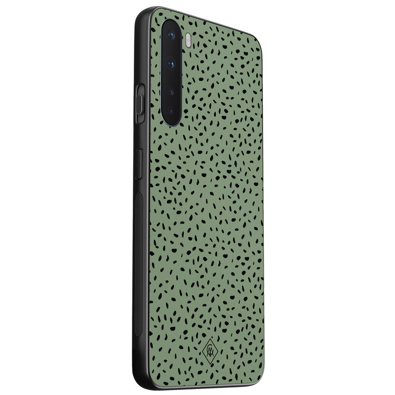 Casimoda OnePlus Nord hoesje - Green confetti