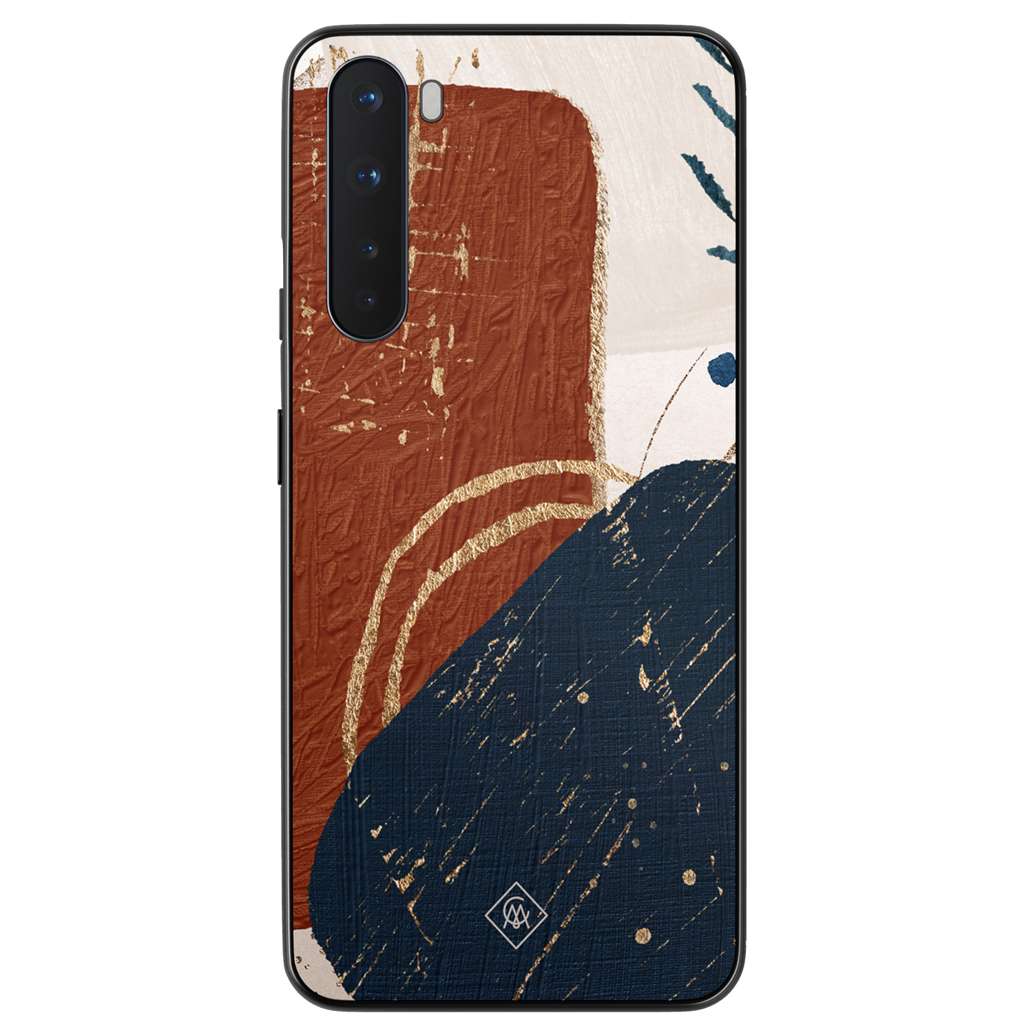 OnePlus Nord hoesje - Abstract terracotta