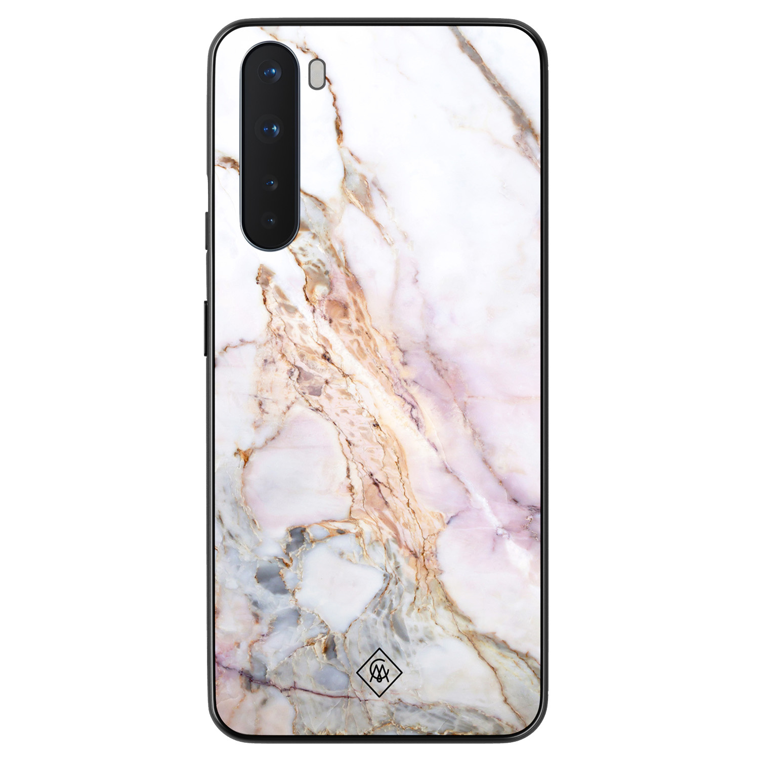 OnePlus Nord hoesje Parelmoer marmer