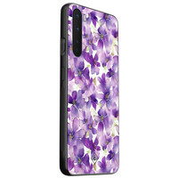 Casimoda OnePlus Nord hoesje - Floral violet