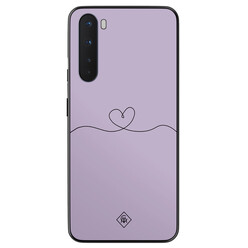 Casimoda OnePlus Nord hoesje - Hart lila