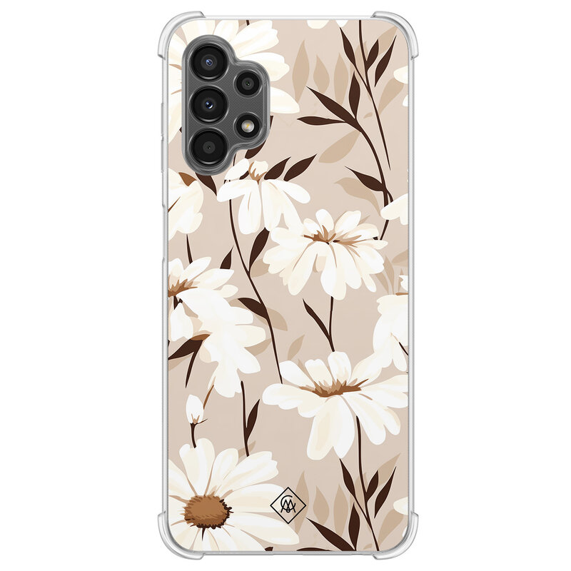 Casimoda Samsung Galaxy A13 4G shockproof hoesje - In bloom