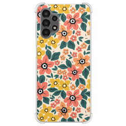 Casimoda Samsung Galaxy A13 4G shockproof hoesje - Blossom