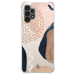 Casimoda Samsung Galaxy A13 4G shockproof hoesje - Abstract dots