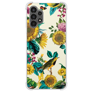 Casimoda Samsung Galaxy A13 4G shockproof hoesje - Sunflowers