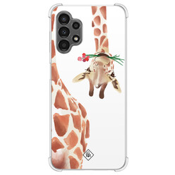 Casimoda Samsung Galaxy A13 4G shockproof hoesje - Giraffe