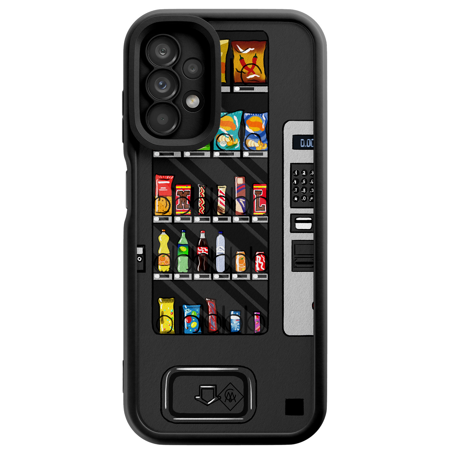 Samsung Galaxy A13 4G zwarte case - Snoepautomaat