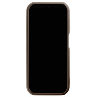 Casimoda Samsung Galaxy A13 4G bruine case - Abstract faces