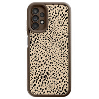 Casimoda Samsung Galaxy A13 4G bruine case - Spot on