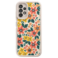 Casimoda Samsung Galaxy A13 4G beige case - Blossom