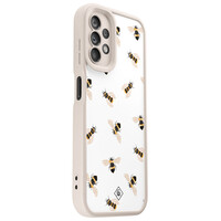 Casimoda Samsung Galaxy A13 4G beige case - Bee happy