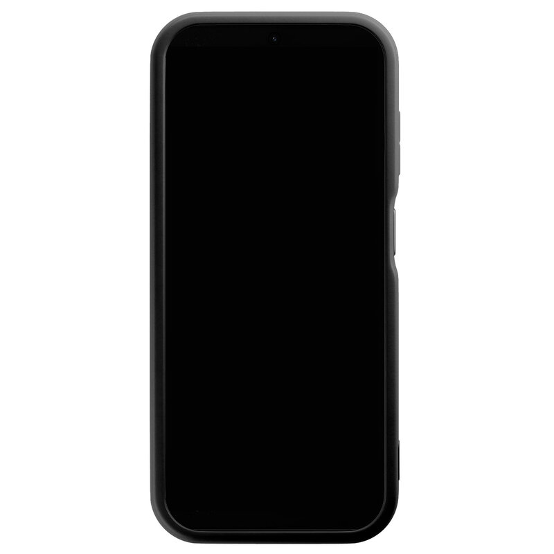 Casimoda Samsung Galaxy A13 4G zwarte case - Green waves