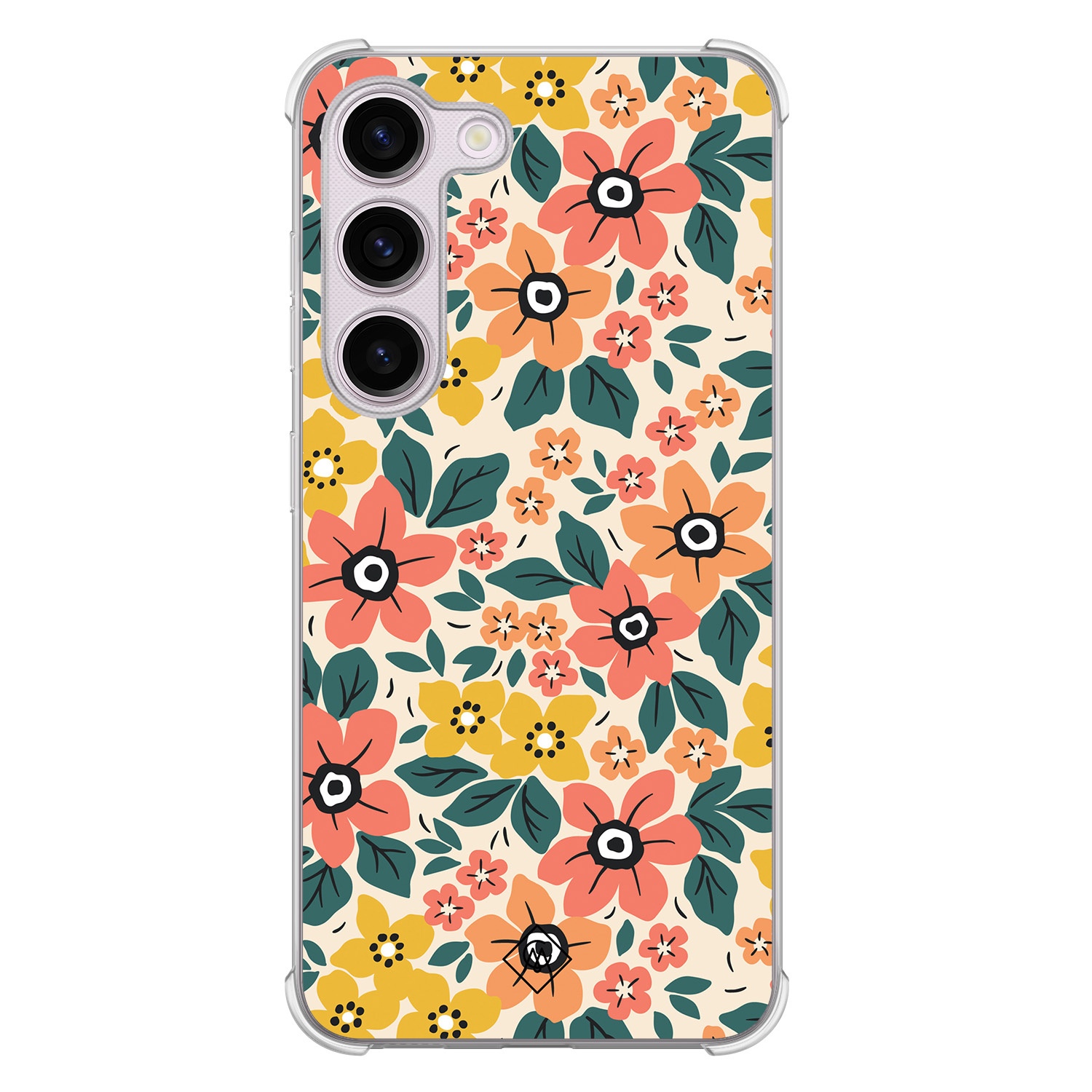 Samsung Galaxy S23 Plus shockproof hoesje - Blossom