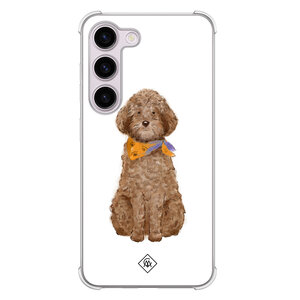 Casimoda Samsung Galaxy S23 Plus shockproof hoesje - Labradoodle