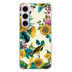 Casimoda Samsung Galaxy S23 Plus shockproof hoesje - Sunflowers