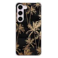 Casimoda Samsung Galaxy S23 Plus shockproof hoesje - Palmbomen Casimoda Samsung Galaxy S23 Plus shockproof hoesje - Palmbomen