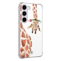 Casimoda Samsung Galaxy S23 Plus shockproof hoesje - Giraffe