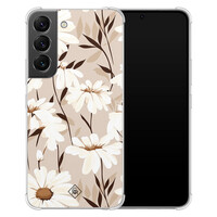 Casimoda Samsung Galaxy S22 shockproof hoesje - In bloom