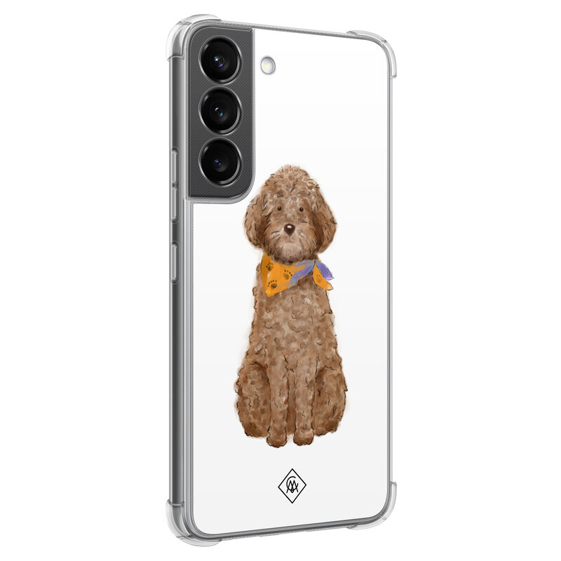 Casimoda Samsung Galaxy S22 shockproof hoesje - Labradoodle