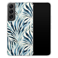 Casimoda Samsung Galaxy S22 shockproof hoesje - Japandi waves