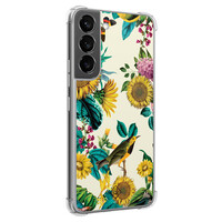 Casimoda Samsung Galaxy S22 shockproof hoesje - Sunflowers