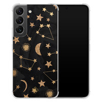 Casimoda Samsung Galaxy S22 shockproof hoesje - Counting the stars