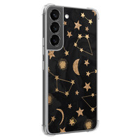 Casimoda Samsung Galaxy S22 shockproof hoesje - Counting the stars