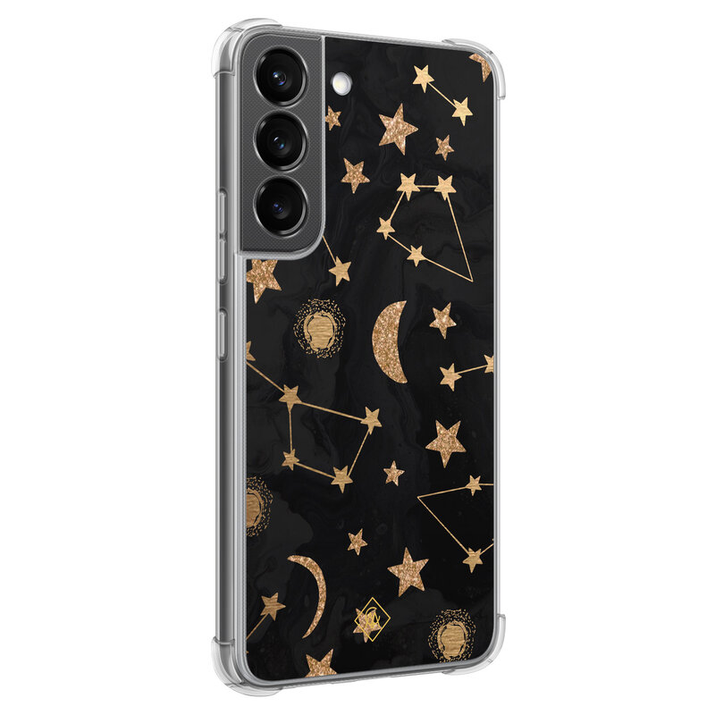 Casimoda Samsung Galaxy S22 shockproof hoesje - Counting the stars