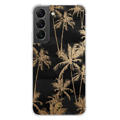 Casimoda Samsung Galaxy S22 shockproof hoesje - Palmbomen