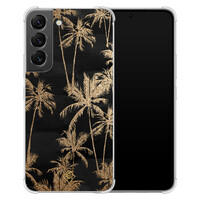 Casimoda Samsung Galaxy S22 shockproof hoesje - Palmbomen