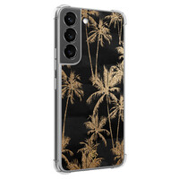 Casimoda Samsung Galaxy S22 shockproof hoesje - Palmbomen