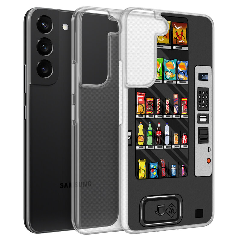 Casimoda Samsung Galaxy S22 hybride hoesje - Snoepautomaat