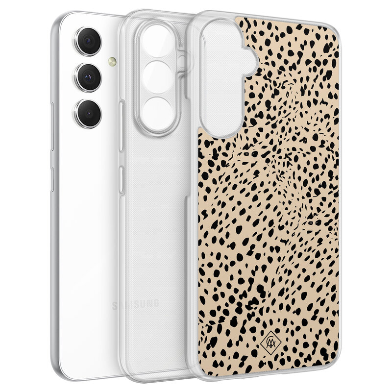 Casimoda Samsung Galaxy A34 hybride hoesje - Spot on