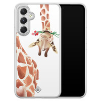 Casimoda Samsung Galaxy A34 hybride hoesje - Giraffe