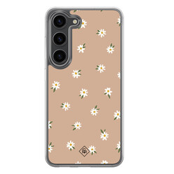 Casimoda Samsung Galaxy S23 Plus hybride hoesje - Sweet daisies