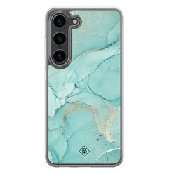 Casimoda Samsung Galaxy S23 Plus hybride hoesje - Touch of mint