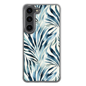 Casimoda Samsung Galaxy S23 Plus hybride hoesje - Japandi waves