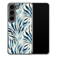 Casimoda Samsung Galaxy S23 Plus hybride hoesje - Japandi waves
