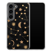 Casimoda Samsung Galaxy S23 Plus hybride hoesje - Counting the stars