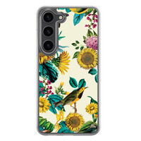 Casimoda Samsung Galaxy S23 Plus hybride hoesje - Sunflowers