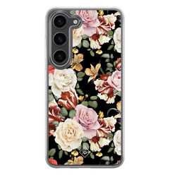 Casimoda Samsung Galaxy S23 Plus hybride hoesje - Flowerpower