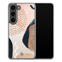 Casimoda Samsung Galaxy S23 Plus hybride hoesje - Abstract dots