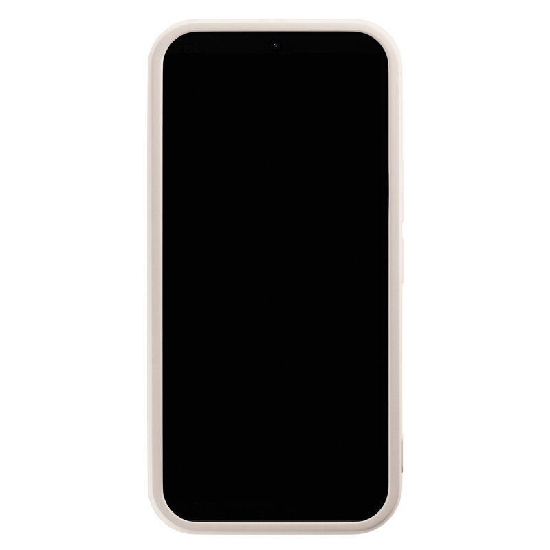 Casimoda Samsung Galaxy A34 beige case - Marmer waves