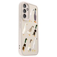 Casimoda Samsung Galaxy A34 beige case - Duck life