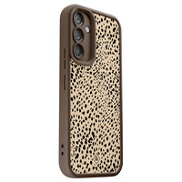 Casimoda Samsung Galaxy A34 bruine case - Spot on