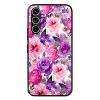 Casimoda Samsung Galaxy A34 hoesje - Rosy blooms