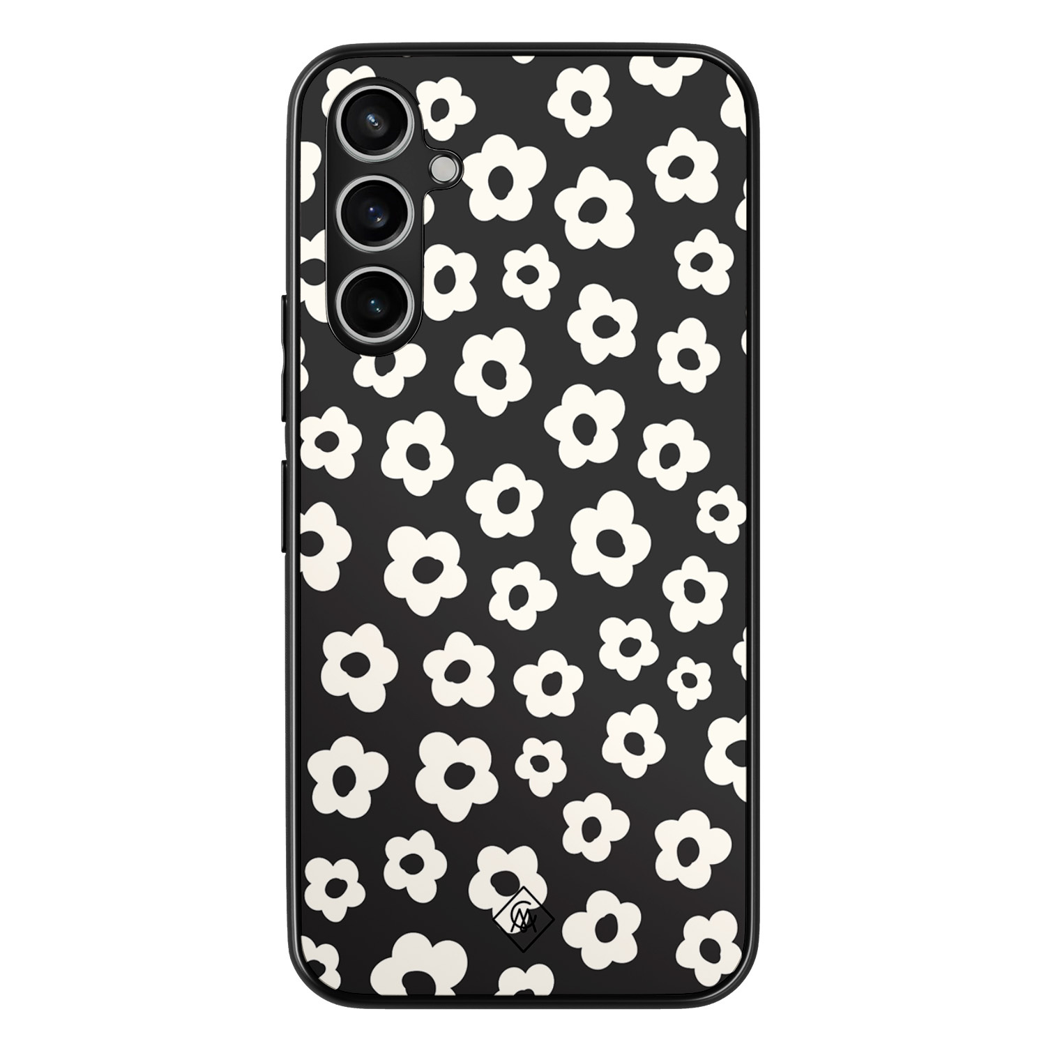 Samsung Galaxy A34 hoesje - Retro bloempjes